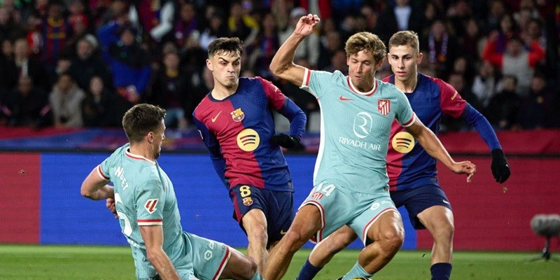 Sẽ là trận cầu 6 điểm giữa Barcelona vs Atletico Madrid